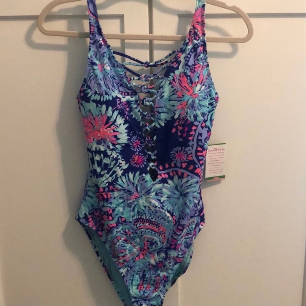 HTF RARE Isle Lattice Gypsea Girl NWT Twighlight Blue. Size 6. - Picture 2 of 3